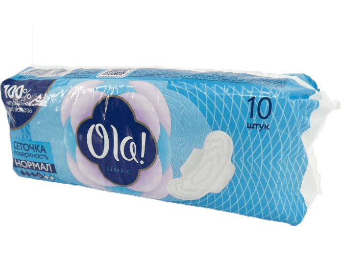 Прокладки "Ola!" Wings Top DRY Classic Normal, 4 капли, с крылышками сеточка (10 шт.упак) Прокладки "Ola!" Wings Top DRY Classic Normal, 4 капли, с крылышками сеточка (10 шт.упак)