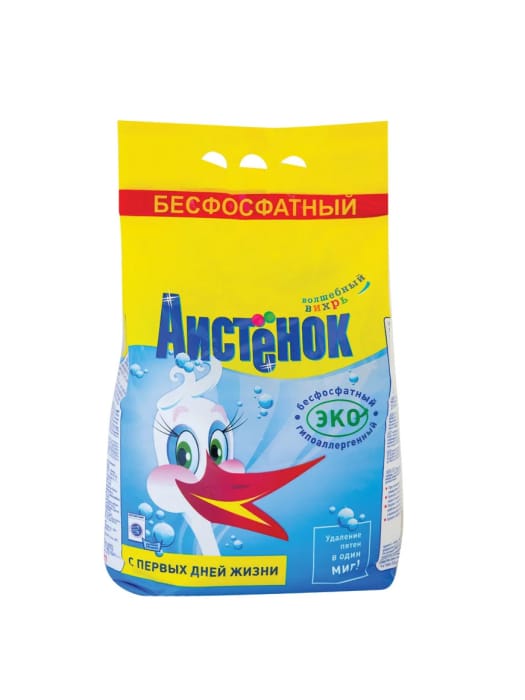 Стиральный порошок 4 кг "Аистенок" Стиральный порошок 4 кг "Аистенок"