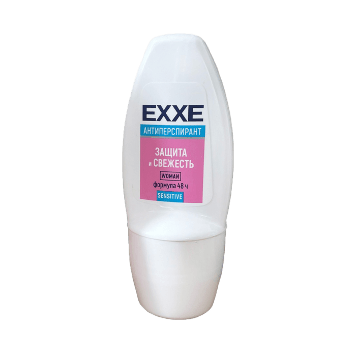 Дезодорант шариковый 50 мл "EXXE" ЖЕНСКИЙ антиперспирант, Защита и свежесть/Sensitive Дезодорант шариковый 50 мл "EXXE" ЖЕНСКИЙ антиперспирант, Защита и свежесть/Sensitive
