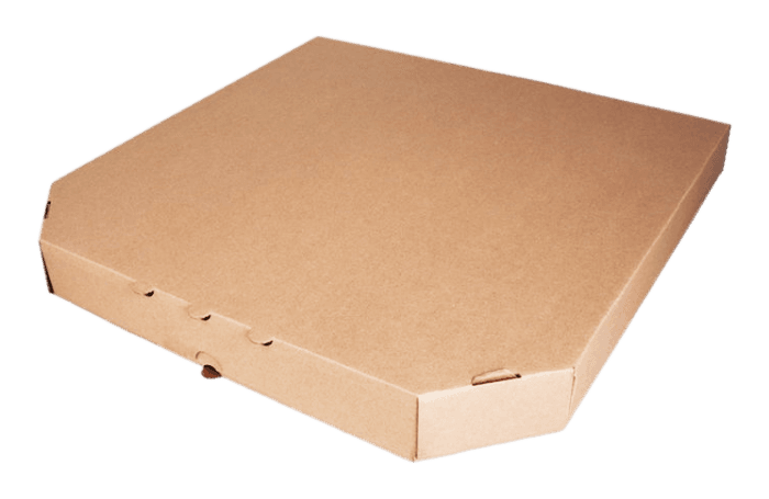Коробка под пиццу 250*250*40 БУРАЯ, со скошенными углами Коробка под пиццу 250*250*40 БУРАЯ, со скошенными углами