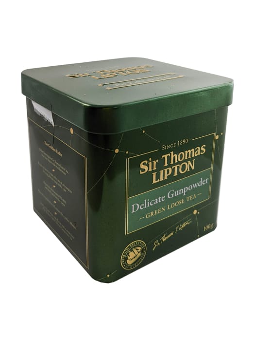 Чай 100 гр "Lipton" Sir Thomas зеленый ж/б Чай 100 гр "Lipton" Sir Thomas зеленый ж/б
