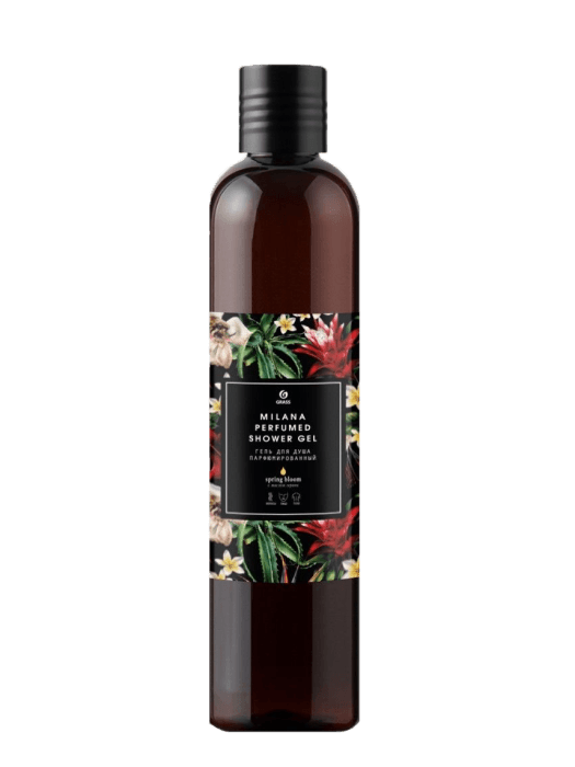 Парфюмированный гель для душа 350 мл "Milana" Spring Bloom Grass Парфюмированный гель для душа 350 мл "Milana" Spring Bloom Grass